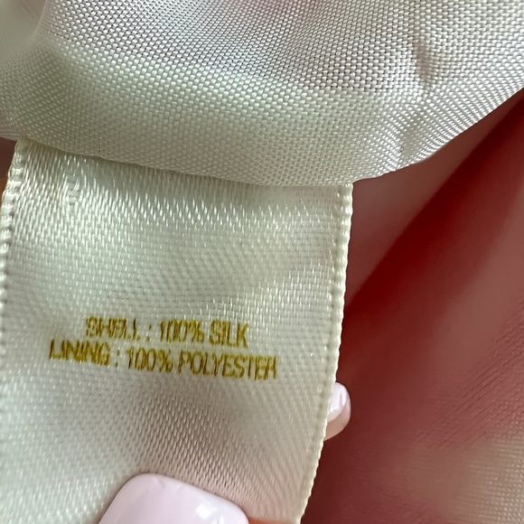 Kate Spade New York Minnie Rose Silk Dres 8 Belted Sleeveless Floral Pink White - Picture 3 of 15